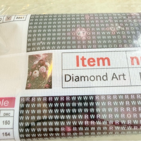 Beautiful Flower Bouquet Diamond Art - Picture 2 of 6